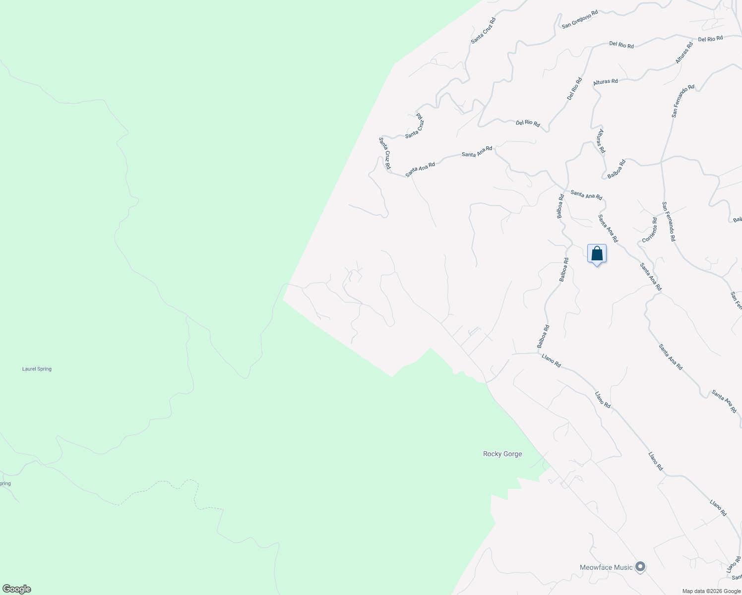 map of restaurants, bars, coffee shops, grocery stores, and more near 14400 El Monte Road in Atascadero