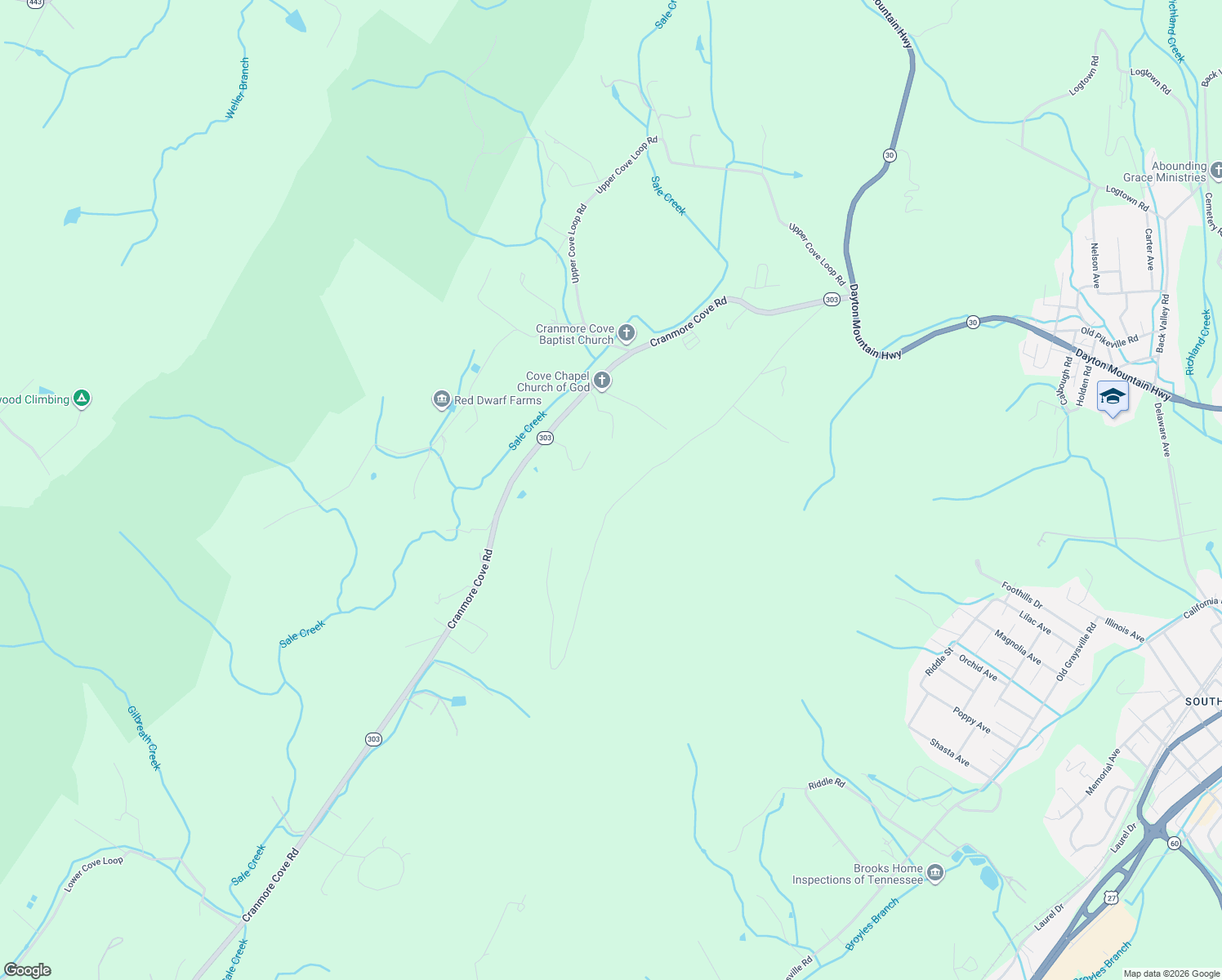 map of restaurants, bars, coffee shops, grocery stores, and more near 1274 Sussex Road in Dayton