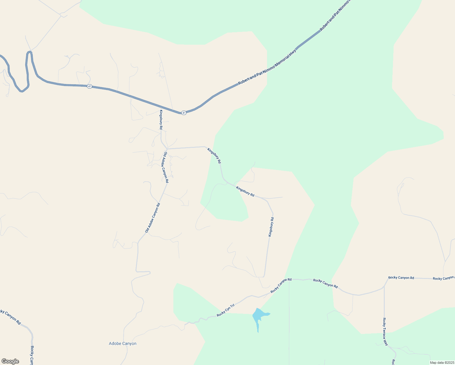 map of restaurants, bars, coffee shops, grocery stores, and more near 7365 Kingsbury Road in Templeton