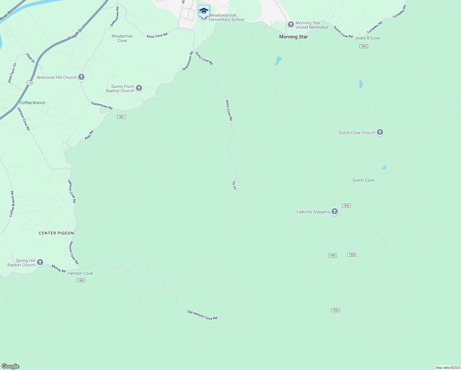 map of restaurants, bars, coffee shops, grocery stores, and more near 58 Fir Circle in Canton