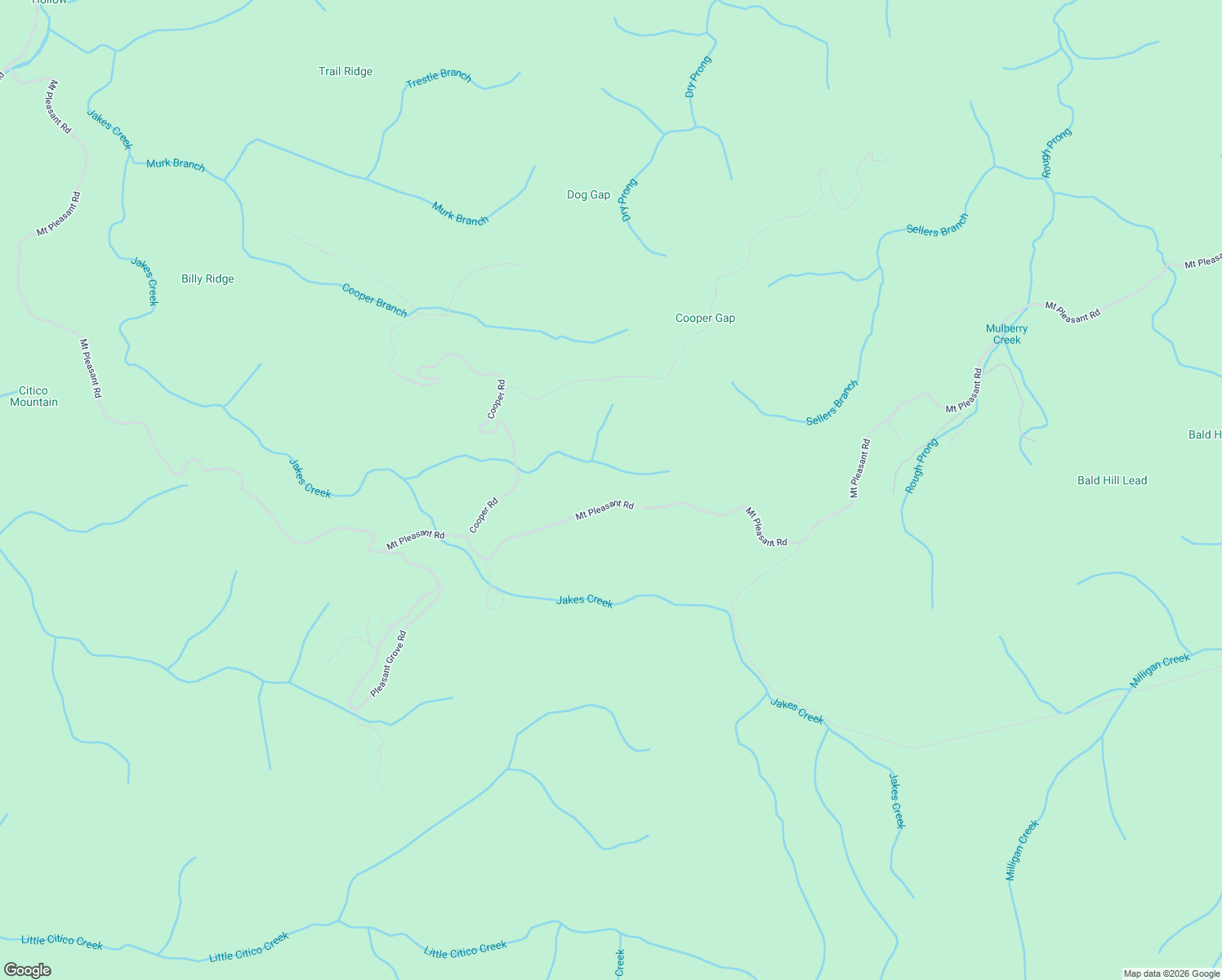 map of restaurants, bars, coffee shops, grocery stores, and more near 2285 Mount Pleasant Road in Vonore