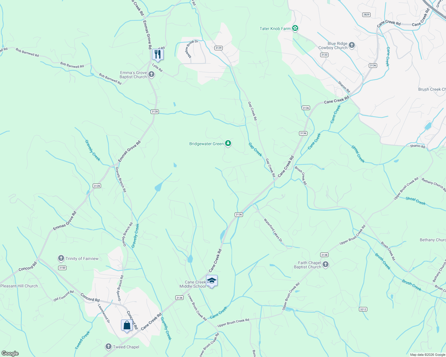 map of restaurants, bars, coffee shops, grocery stores, and more near 101 Laurel Loop Road in Asheville