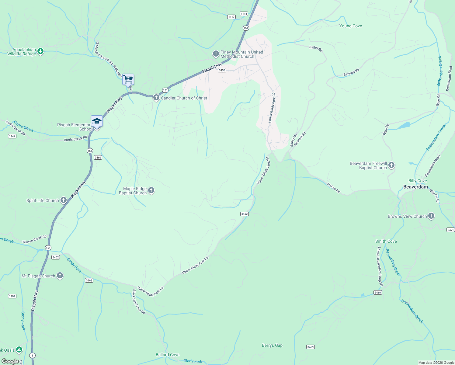 map of restaurants, bars, coffee shops, grocery stores, and more near 41 Elana Chase Drive in Candler