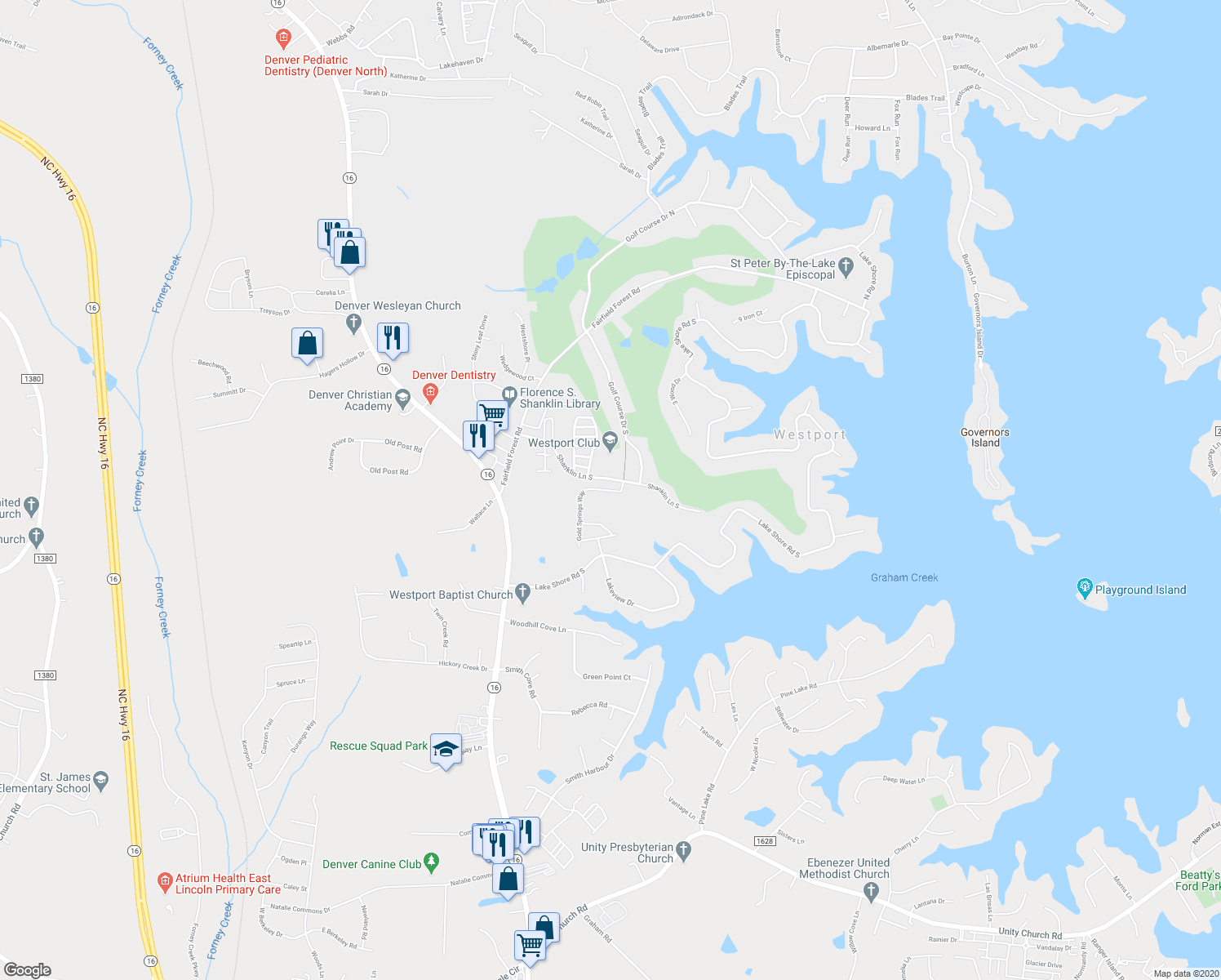 map of restaurants, bars, coffee shops, grocery stores, and more near 6169 Gold Springs Way in Denver