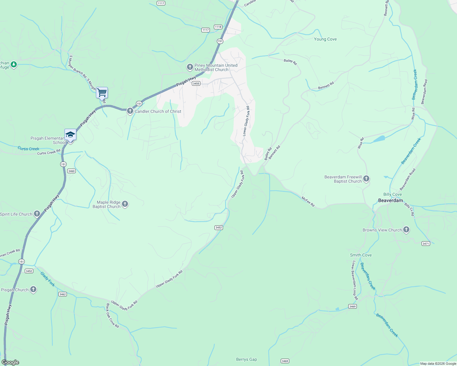 map of restaurants, bars, coffee shops, grocery stores, and more near 55 Gilbert B Crook Road in Candler