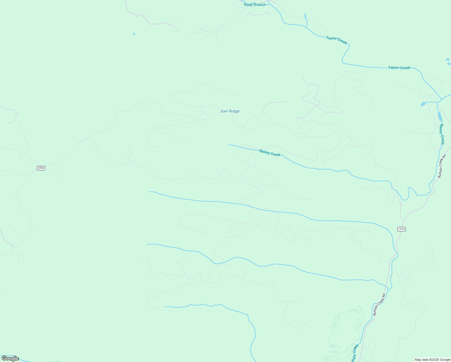 map of restaurants, bars, coffee shops, grocery stores, and more near Rolling Ridge Trail in Black Mountain