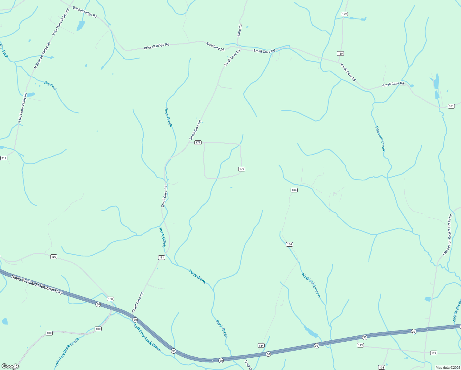 map of restaurants, bars, coffee shops, grocery stores, and more near 197 County Road 179 in Decatur