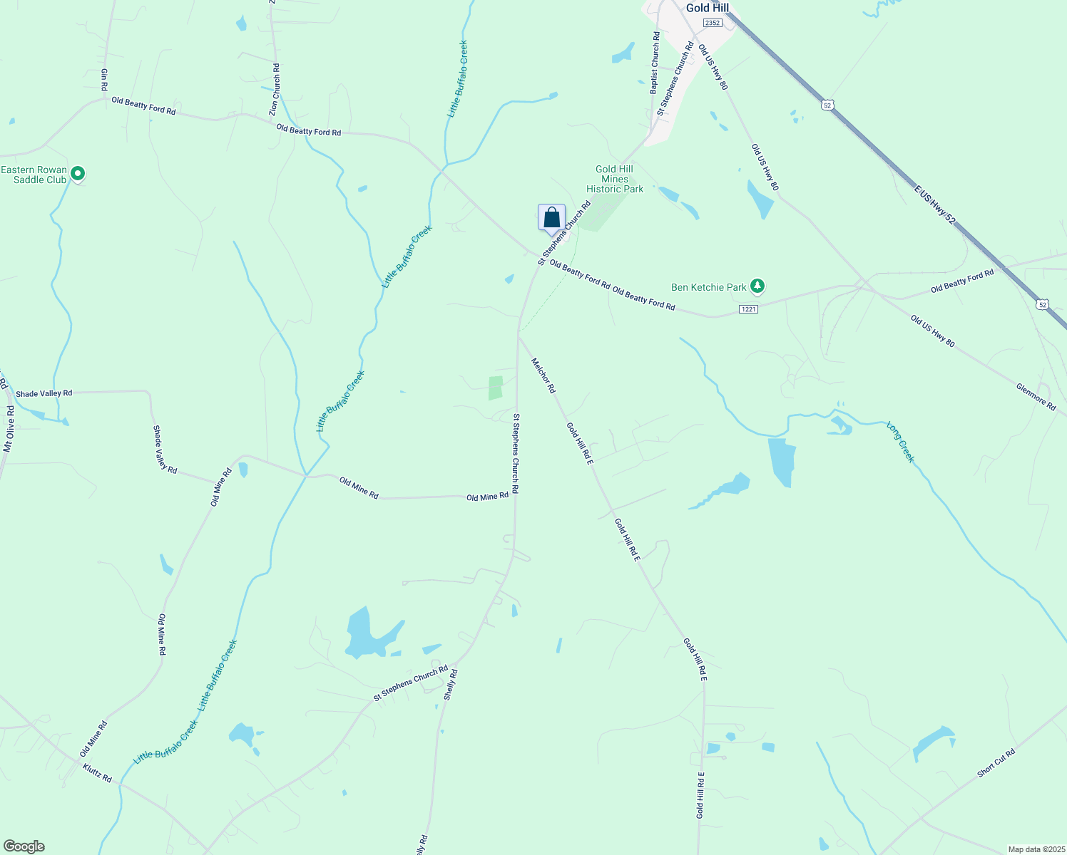 map of restaurants, bars, coffee shops, grocery stores, and more near 5918 Saint Stephens Church Road in Gold Hill