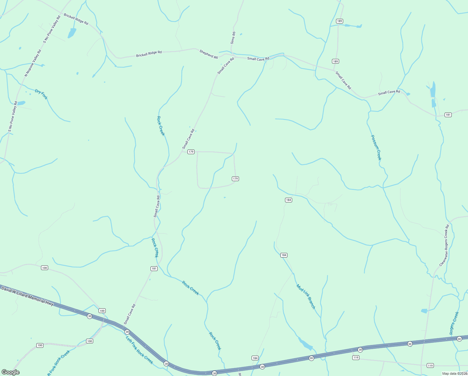 map of restaurants, bars, coffee shops, grocery stores, and more near 197 County Road 179 in Decatur