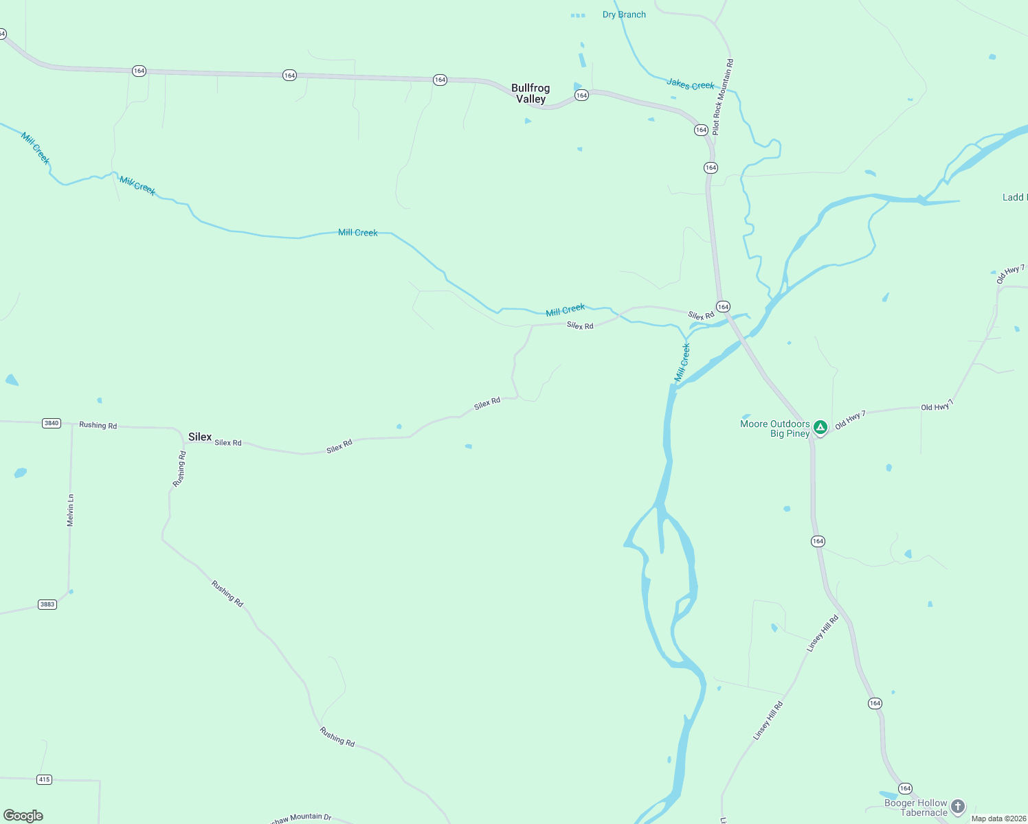 map of restaurants, bars, coffee shops, grocery stores, and more near 1001 Silex Road in Dover