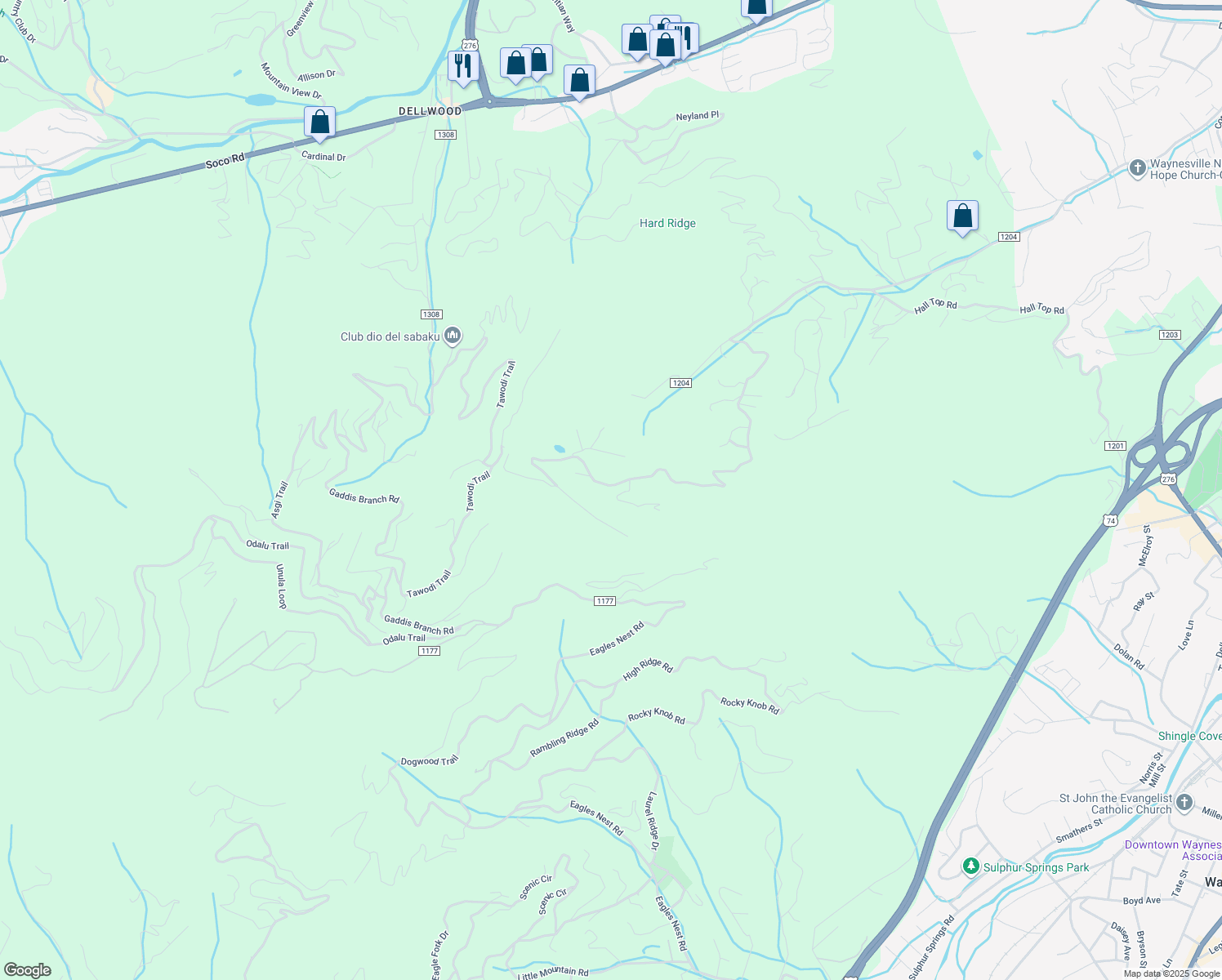 210 Apple Creek Road, Waynesville NC Walk Score