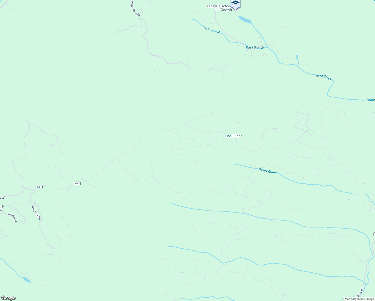 map of restaurants, bars, coffee shops, grocery stores, and more near 1318 Grey Rock Parkway in Black Mountain