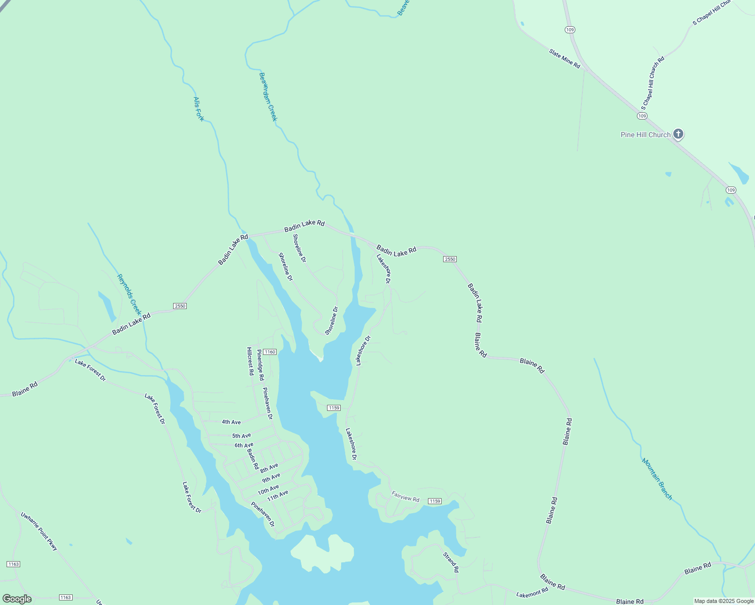map of restaurants, bars, coffee shops, grocery stores, and more near 324 Pirates Cove in New London