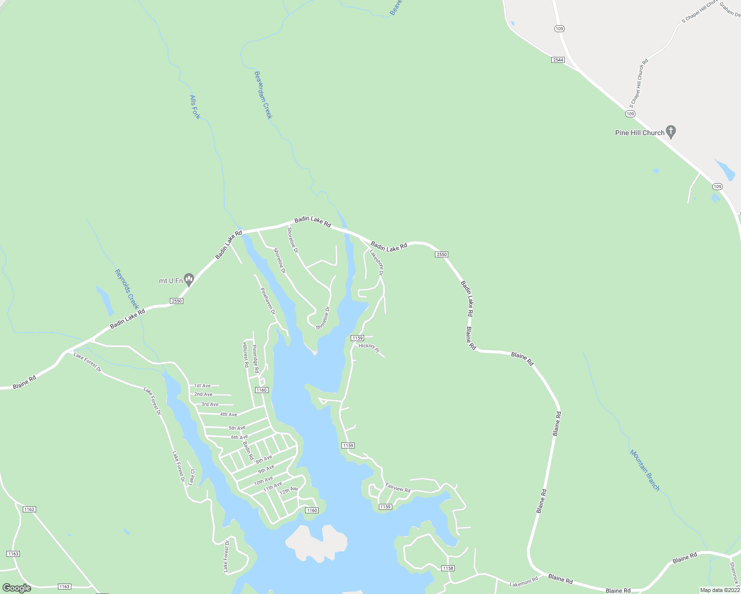 map of restaurants, bars, coffee shops, grocery stores, and more near 324 Pirates Cove in New London