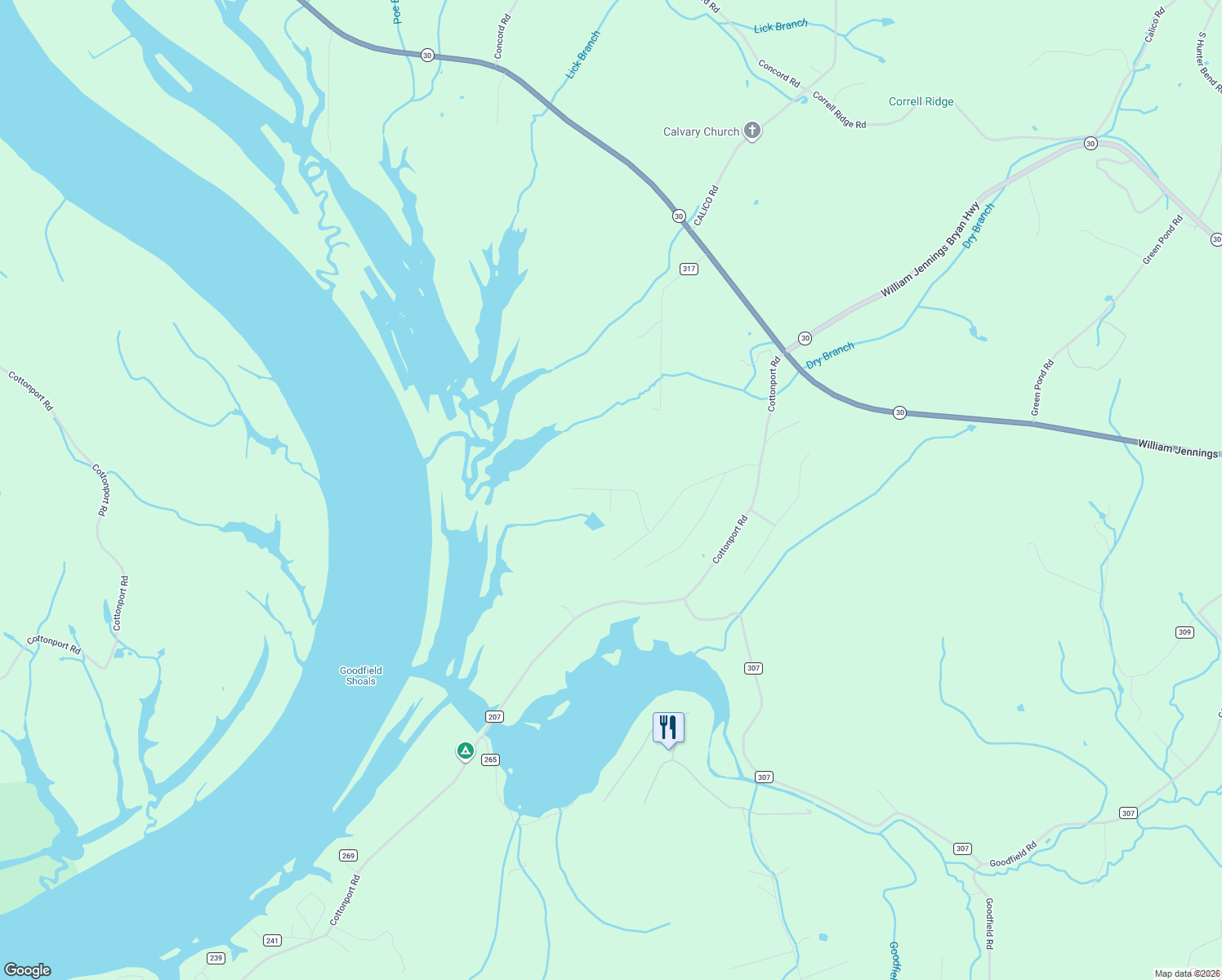 map of restaurants, bars, coffee shops, grocery stores, and more near Butterfly Cove Trail in Decatur