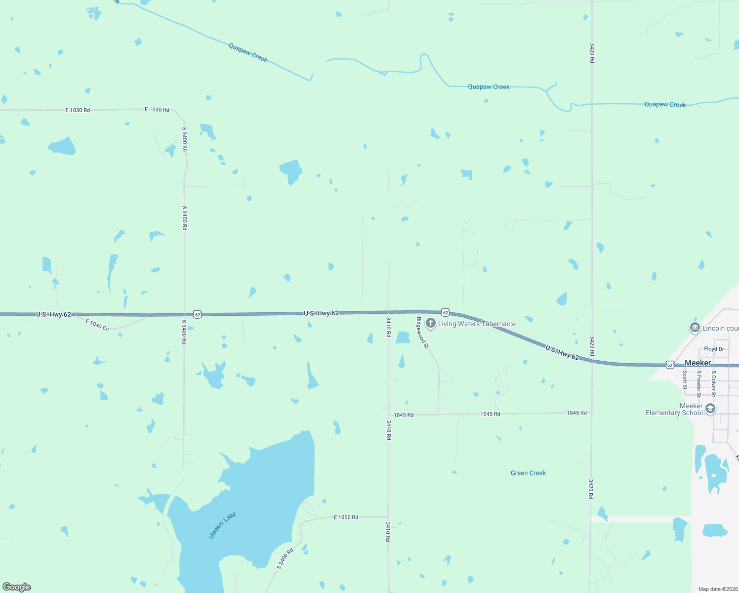 map of restaurants, bars, coffee shops, grocery stores, and more near 103920 N3408 in Meeker