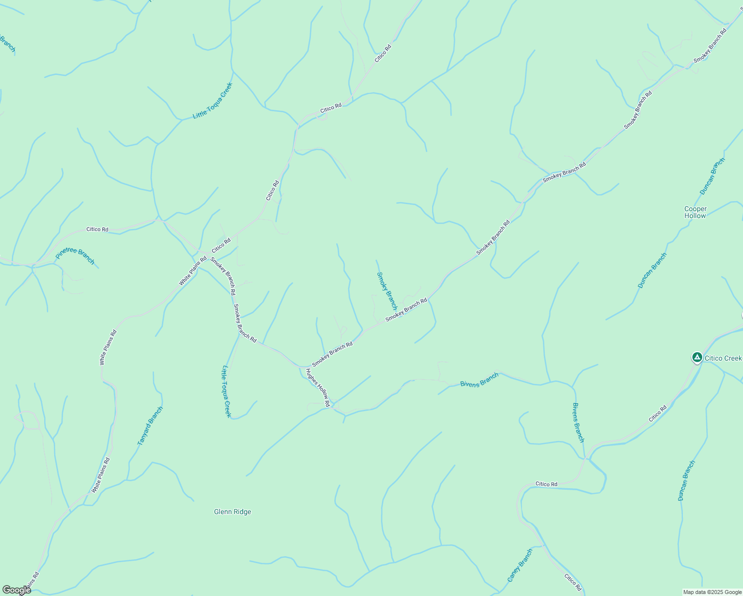map of restaurants, bars, coffee shops, grocery stores, and more near 509 Smokey Branch Road in Vonore