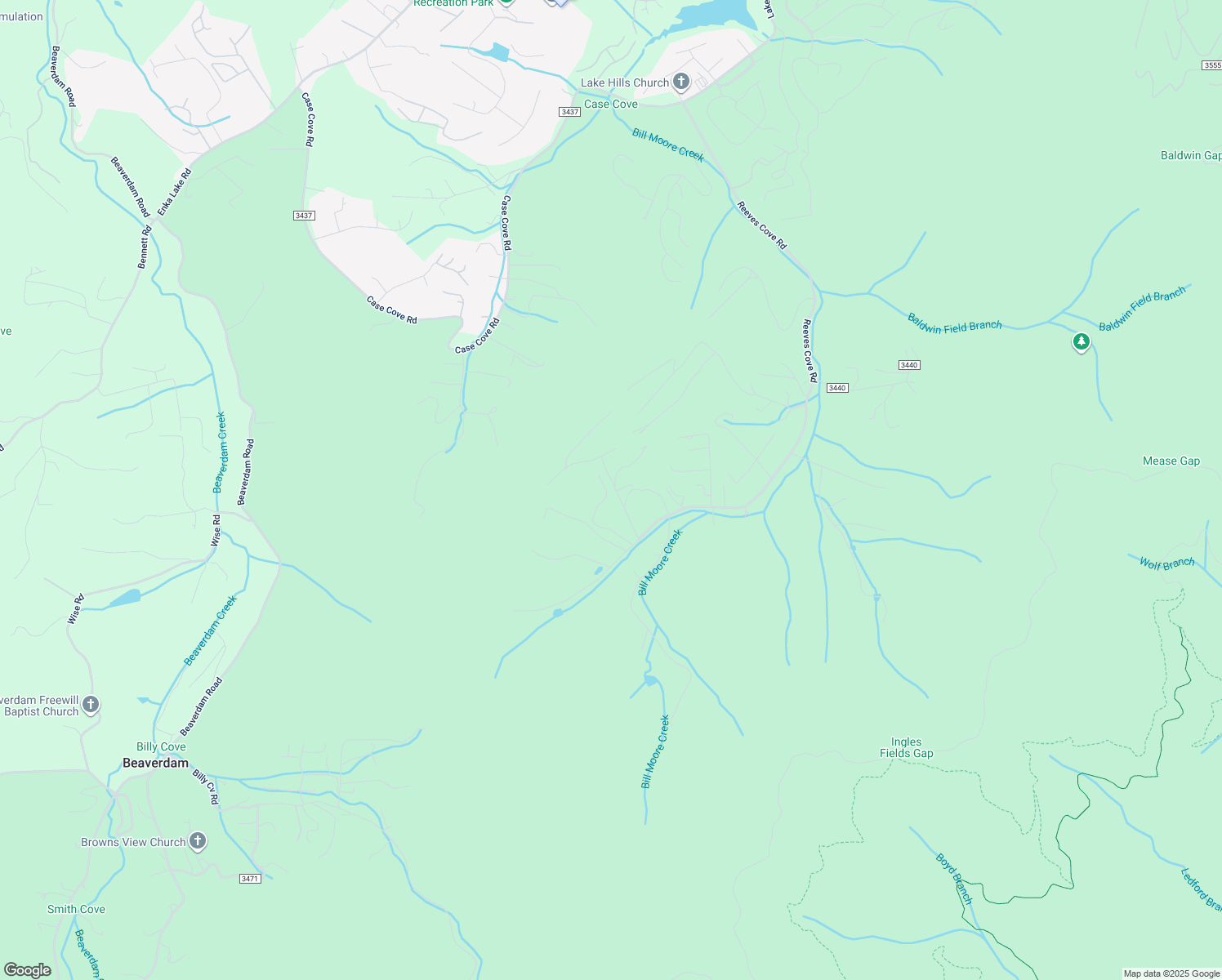 map of restaurants, bars, coffee shops, grocery stores, and more near 54 Caleb Drive in Candler