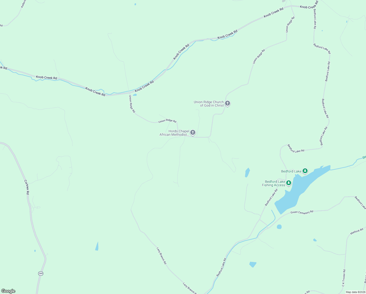 map of restaurants, bars, coffee shops, grocery stores, and more near 123 Cleveland Road in Wartrace