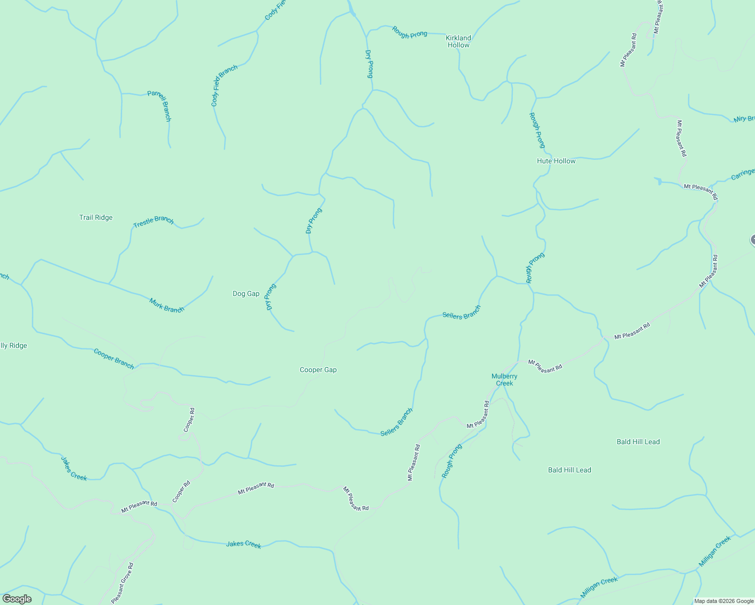 map of restaurants, bars, coffee shops, grocery stores, and more near 610 Cooper Road in Vonore