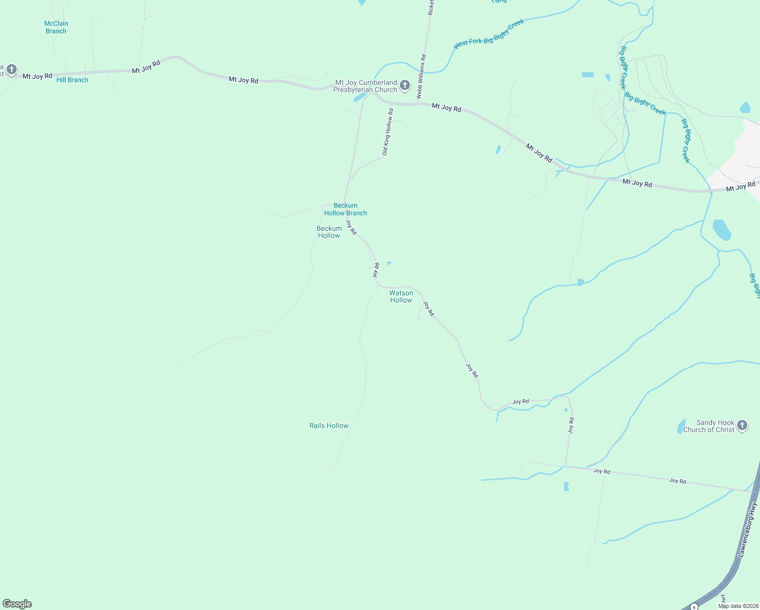 map of restaurants, bars, coffee shops, grocery stores, and more near 8613 King Hollow Road in Mount Pleasant