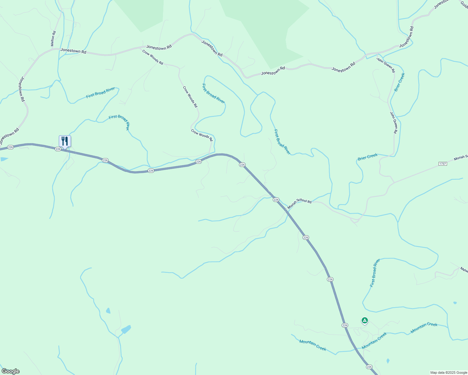 map of restaurants, bars, coffee shops, grocery stores, and more near 251 Clelo Drive in Casar