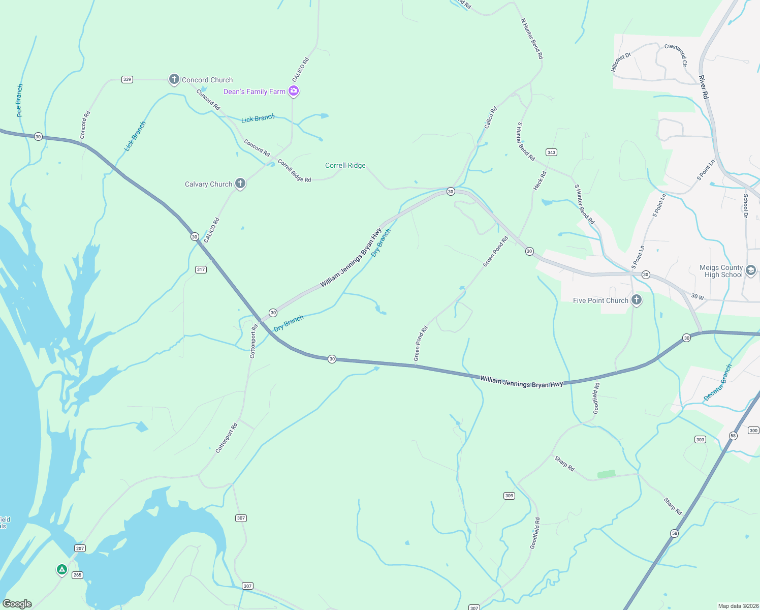 map of restaurants, bars, coffee shops, grocery stores, and more near in Decatur