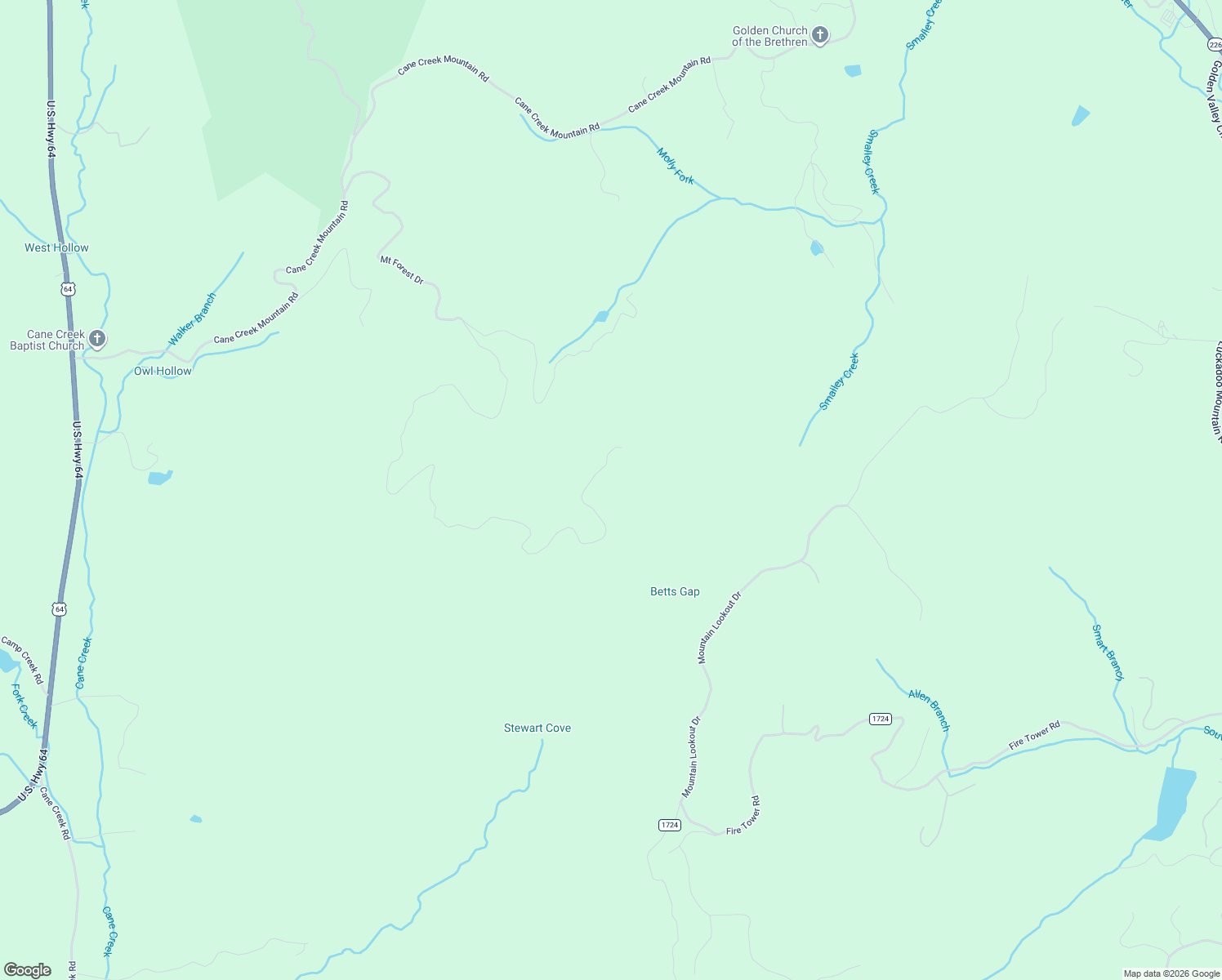 map of restaurants, bars, coffee shops, grocery stores, and more near 1282 Locust Ridge in Union Mills