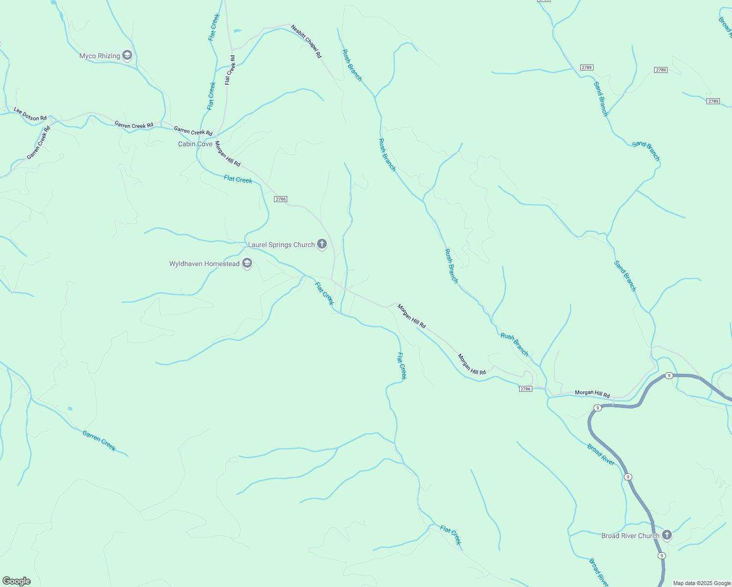 map of restaurants, bars, coffee shops, grocery stores, and more near 748 Morgan Hill Road in Fairview
