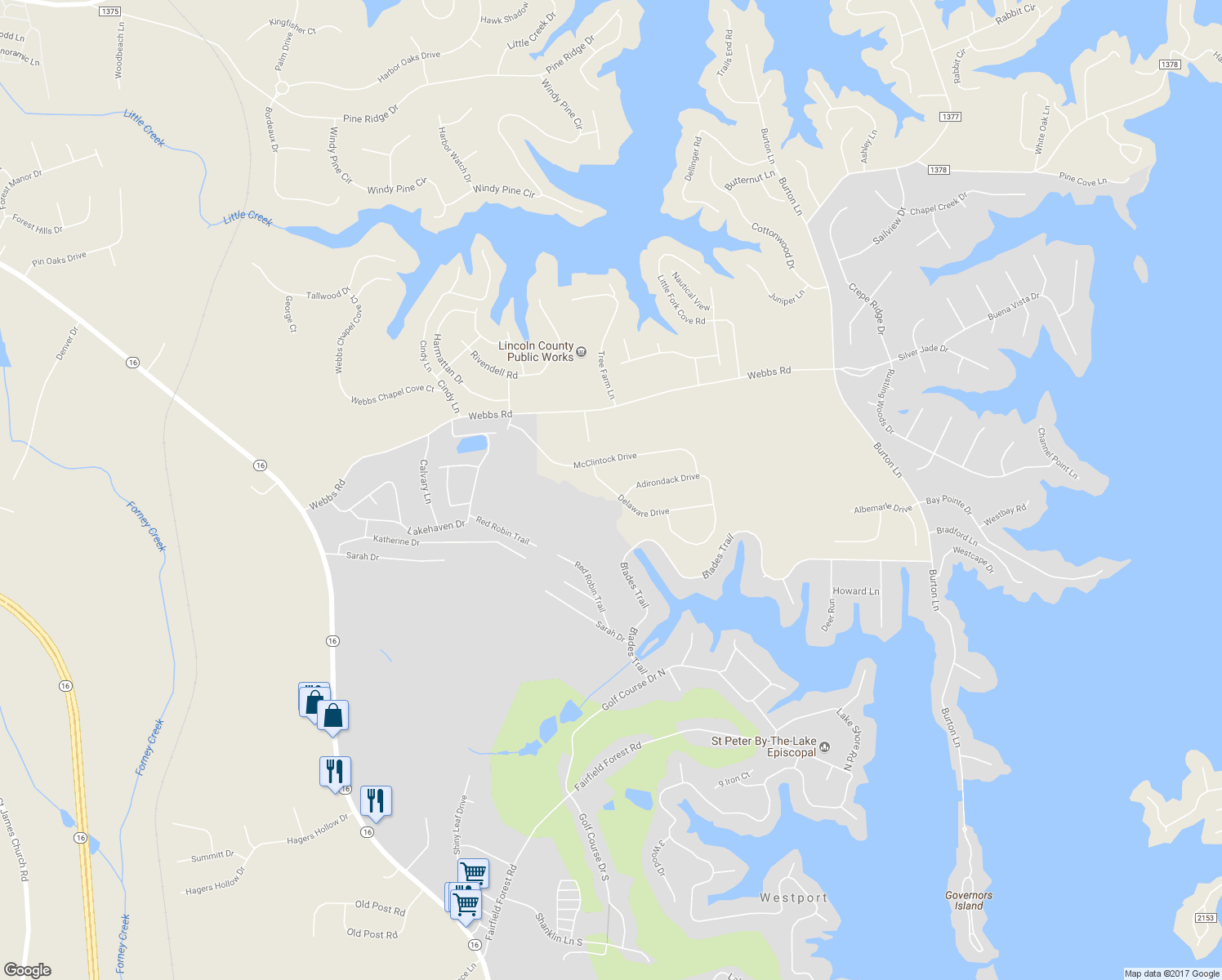 map of restaurants, bars, coffee shops, grocery stores, and more near 3500 Delaware Drive in Denver