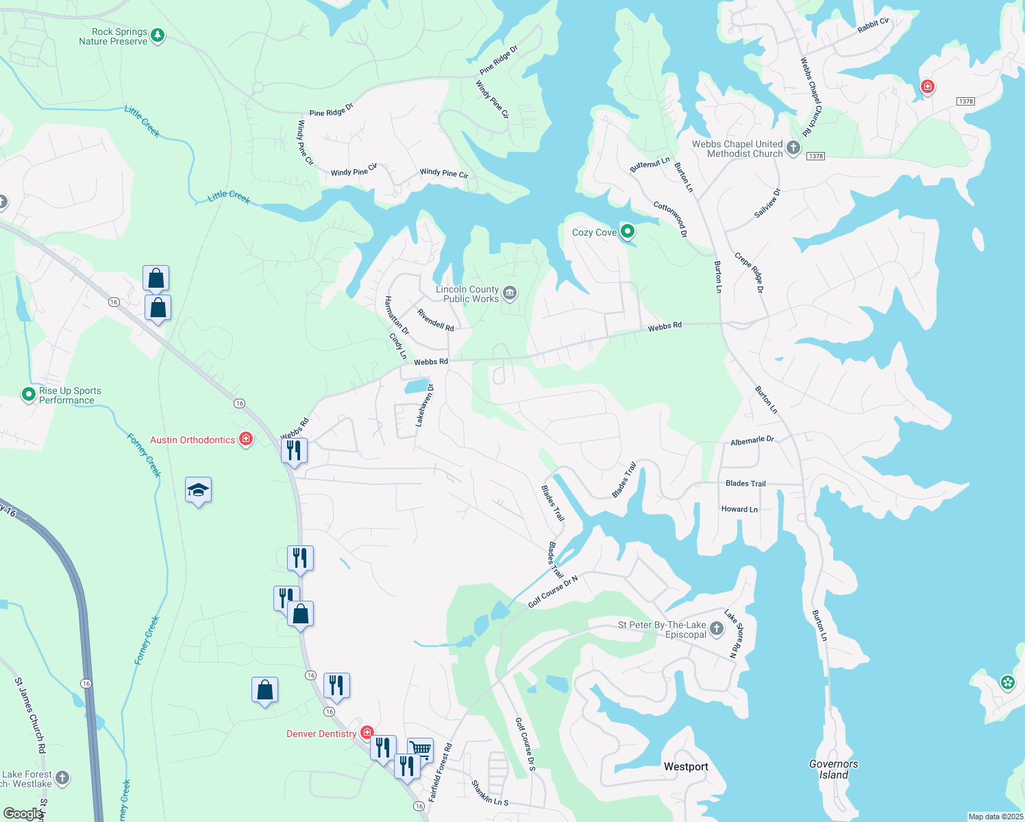 map of restaurants, bars, coffee shops, grocery stores, and more near 3152 Delaware Drive in Denver