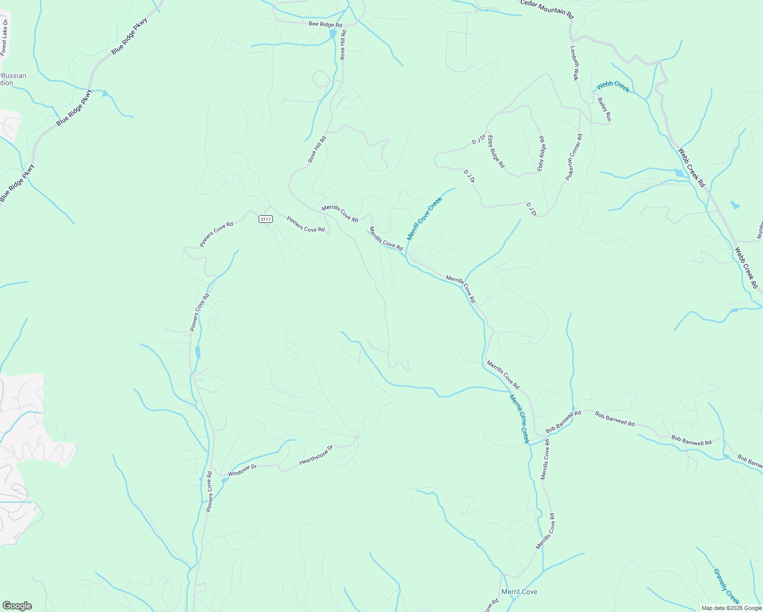 map of restaurants, bars, coffee shops, grocery stores, and more near 81 White Oak Gap Road in Asheville