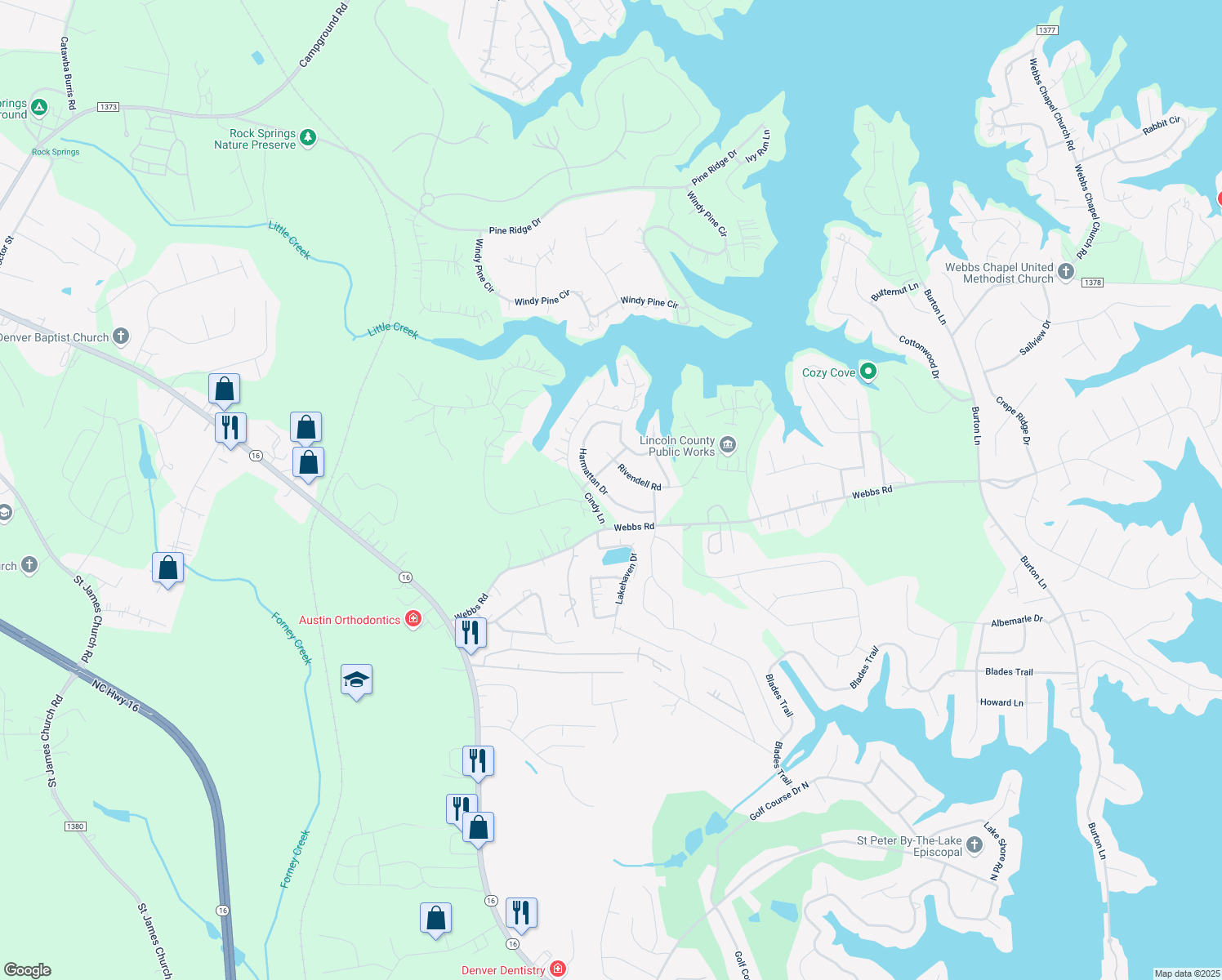 map of restaurants, bars, coffee shops, grocery stores, and more near 3958 Harmattan Drive in Denver