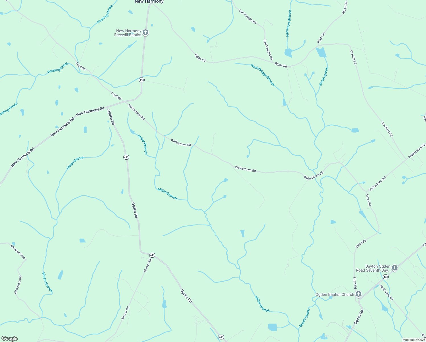 map of restaurants, bars, coffee shops, grocery stores, and more near 3557 Walkertown Road in Dayton