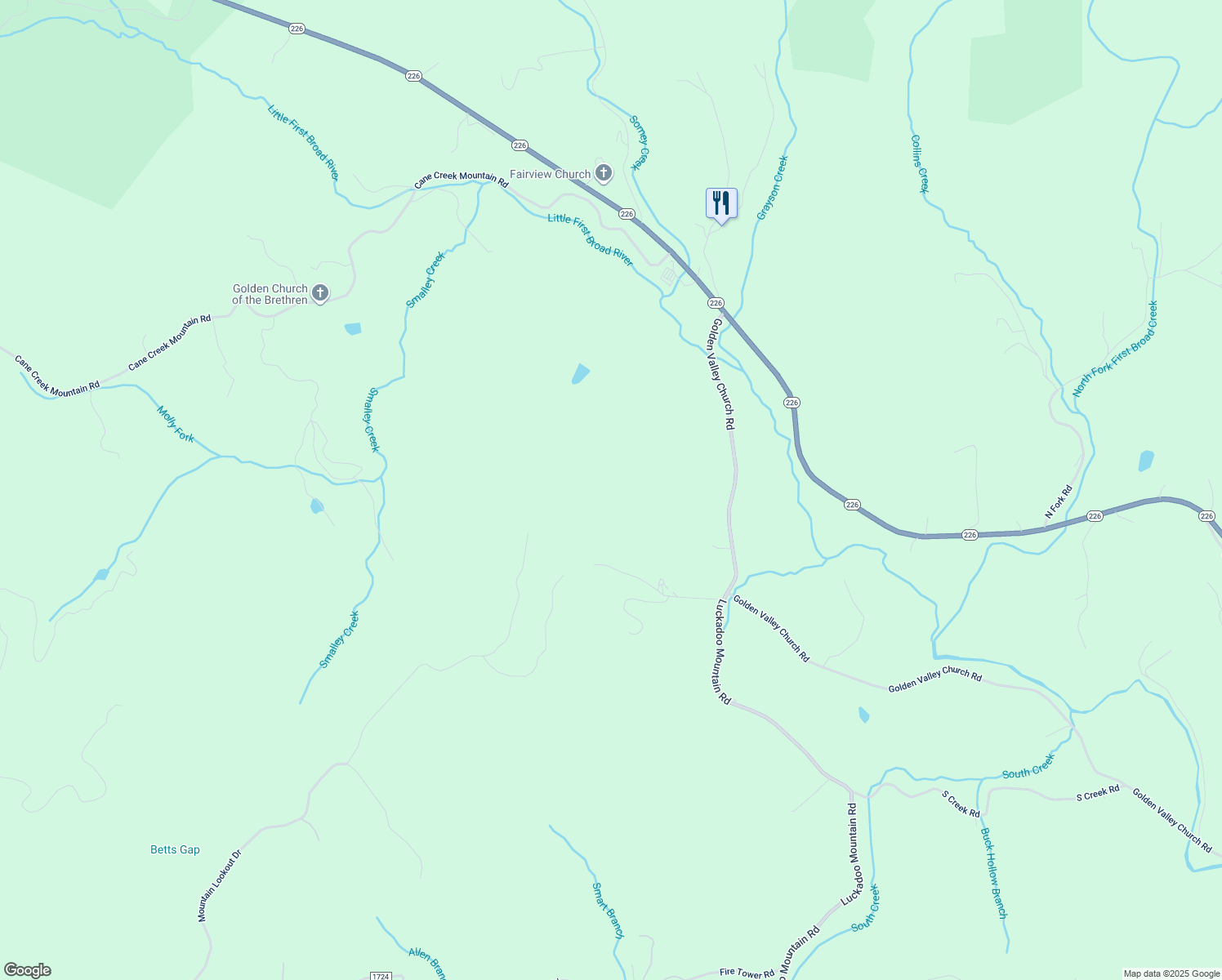 map of restaurants, bars, coffee shops, grocery stores, and more near in Bostic