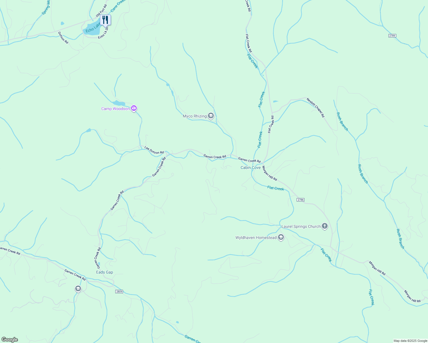 map of restaurants, bars, coffee shops, grocery stores, and more near 43 Garrison Road in Fairview