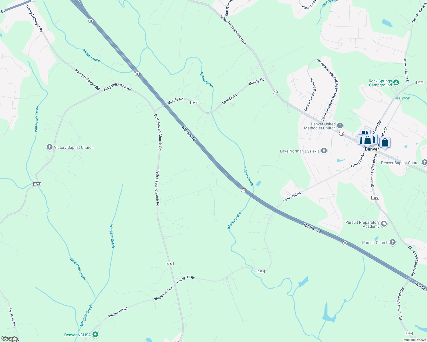 map of restaurants, bars, coffee shops, grocery stores, and more near 2688 Silver Stone Lane in Denver