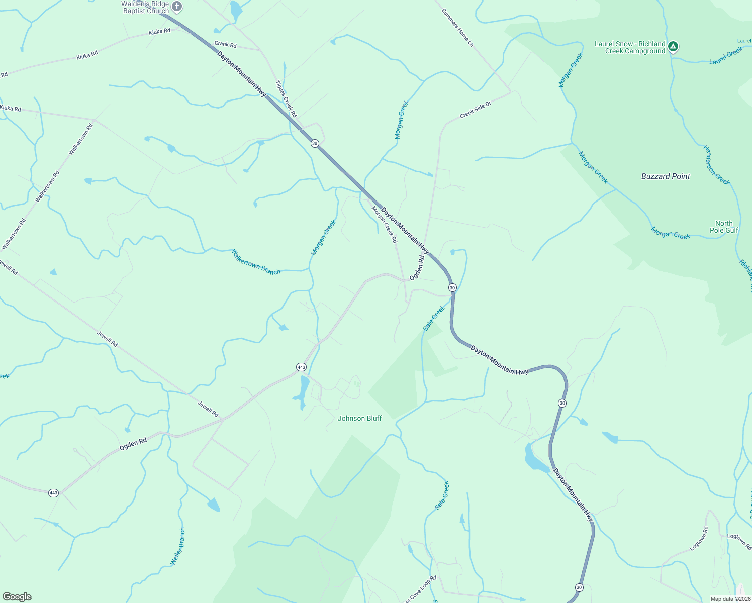 map of restaurants, bars, coffee shops, grocery stores, and more near 461 Ogden Road in Dayton