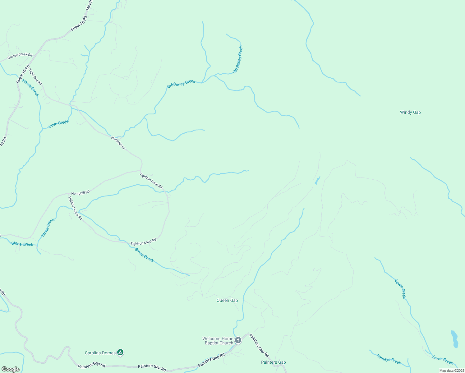 map of restaurants, bars, coffee shops, grocery stores, and more near 718 State Road 1320 in Union Mills