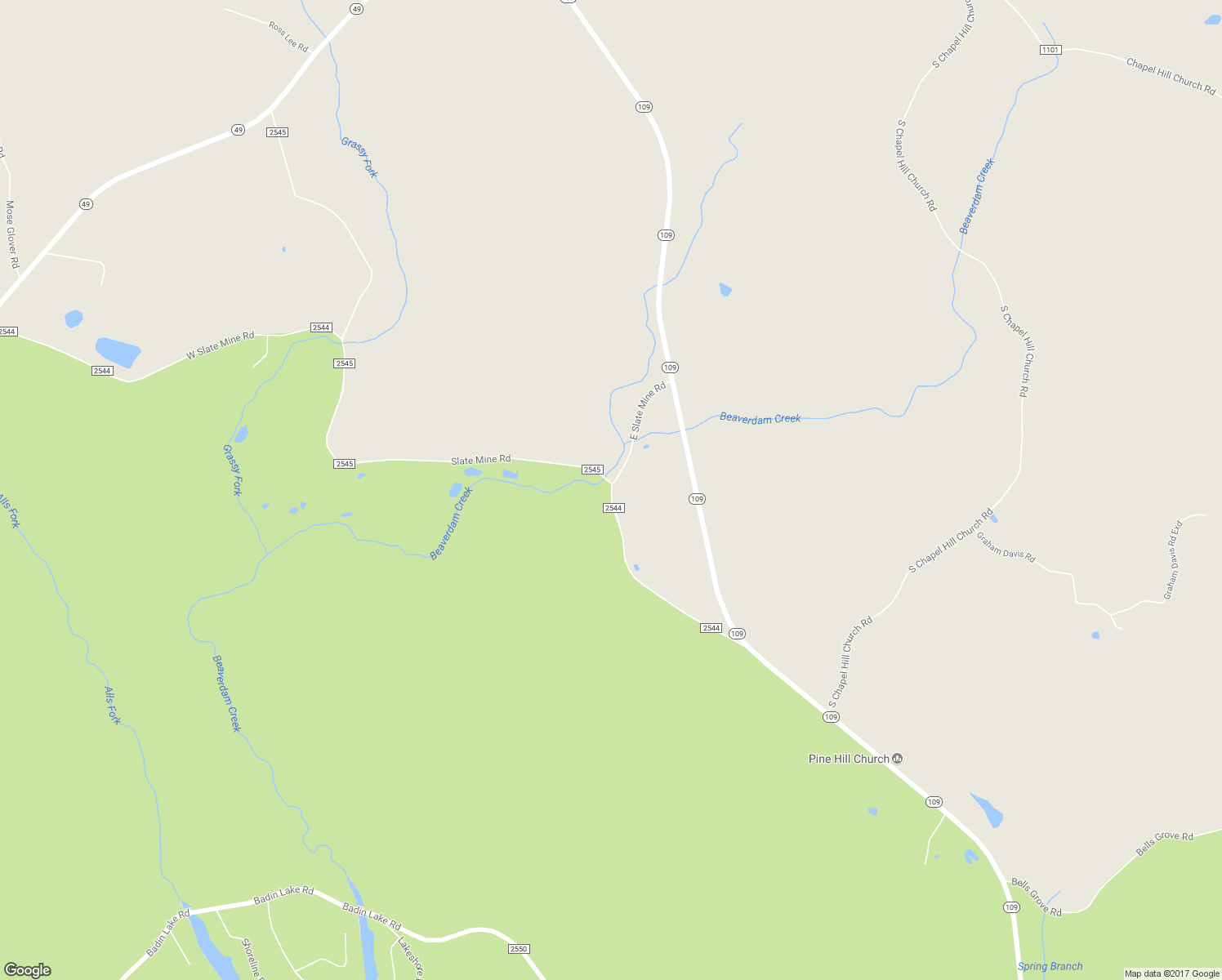 map of restaurants, bars, coffee shops, grocery stores, and more near Slate Mine Road in New London