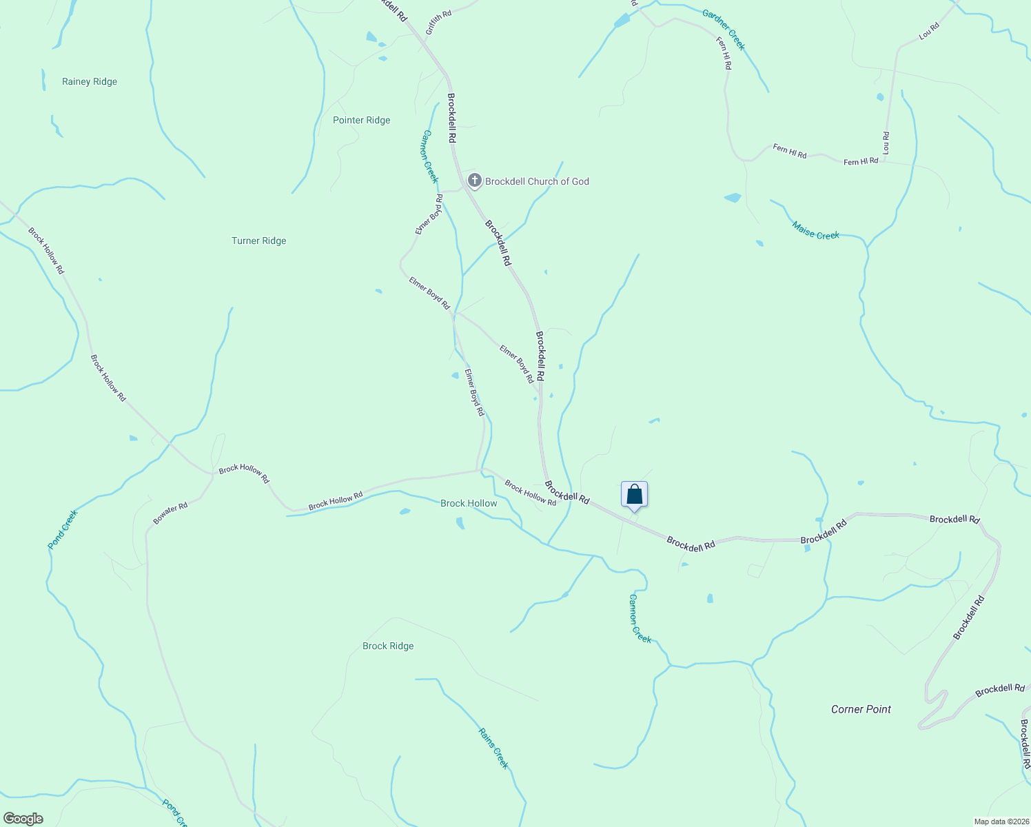 map of restaurants, bars, coffee shops, grocery stores, and more near 11162 Brockdell Road in Pikeville