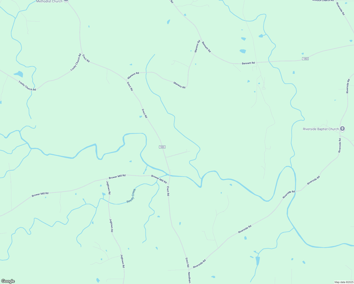map of restaurants, bars, coffee shops, grocery stores, and more near 9113 Erect Road in Seagrove