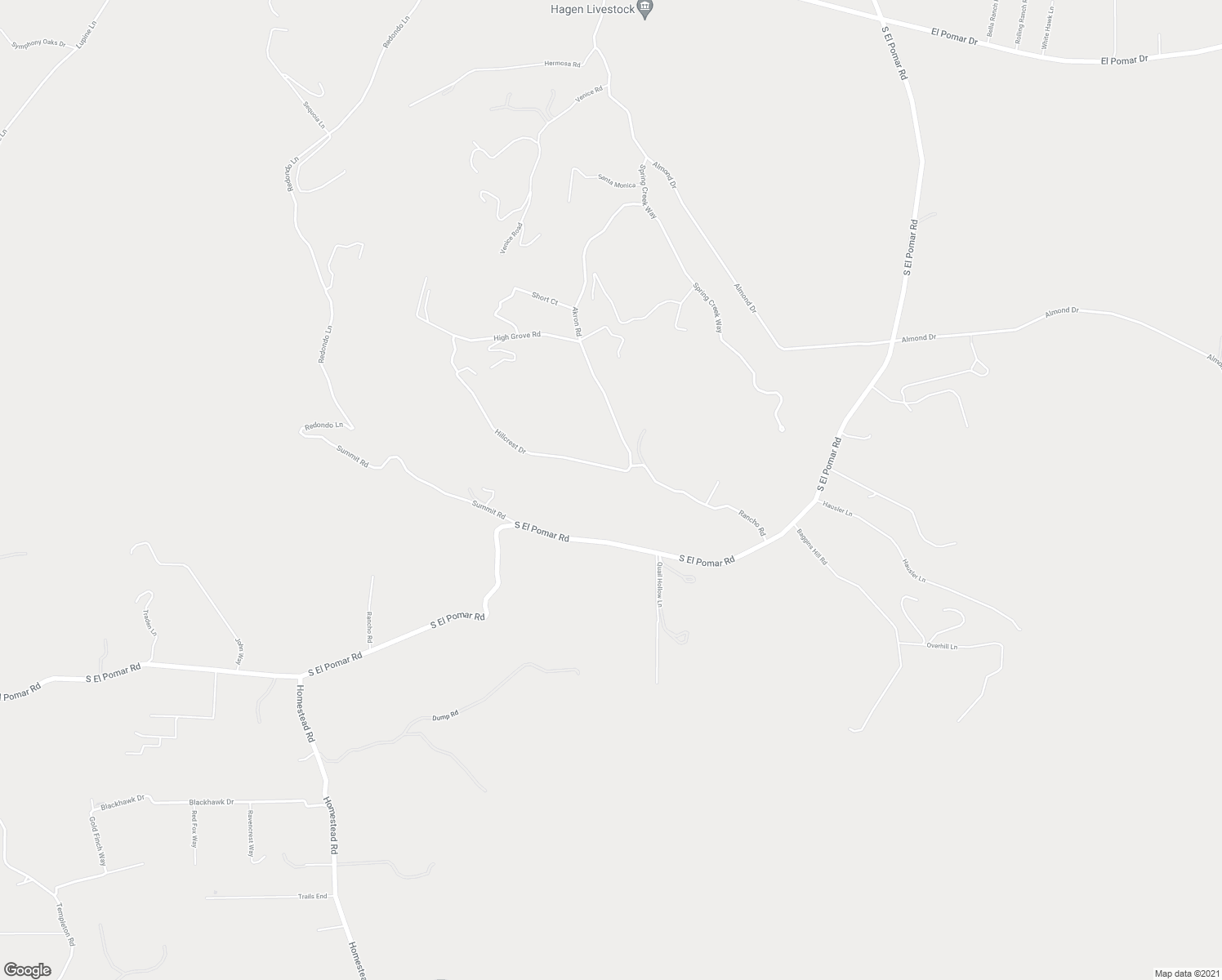 map of restaurants, bars, coffee shops, grocery stores, and more near 3925 Hillcrest Drive in Templeton