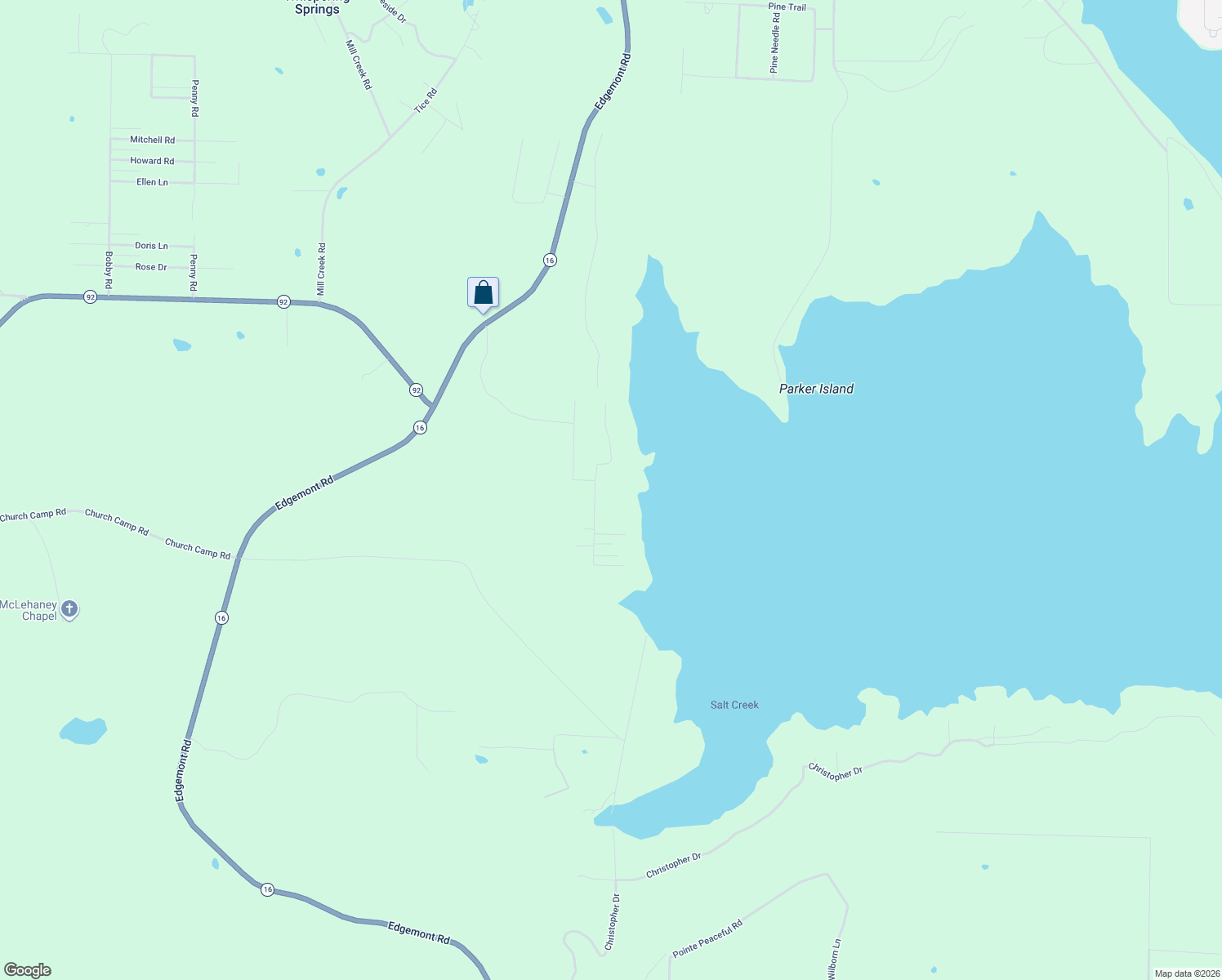 map of restaurants, bars, coffee shops, grocery stores, and more near 391 Tortoise Bay Road in Higden
