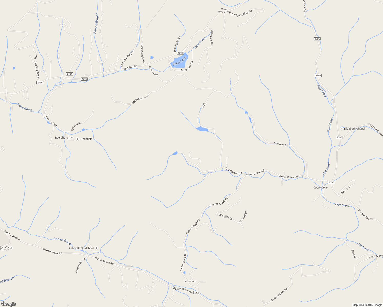 map of restaurants, bars, coffee shops, grocery stores, and more near 139 Lee Dotson Road in Fairview