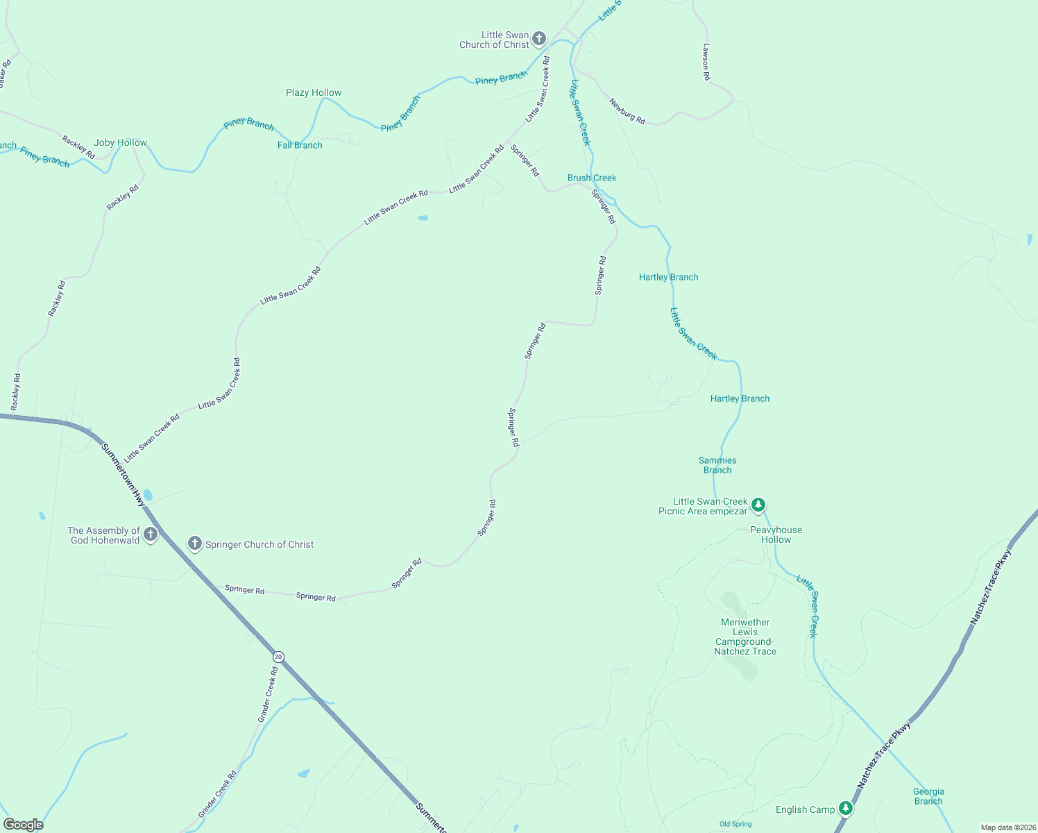 map of restaurants, bars, coffee shops, grocery stores, and more near in Hohenwald