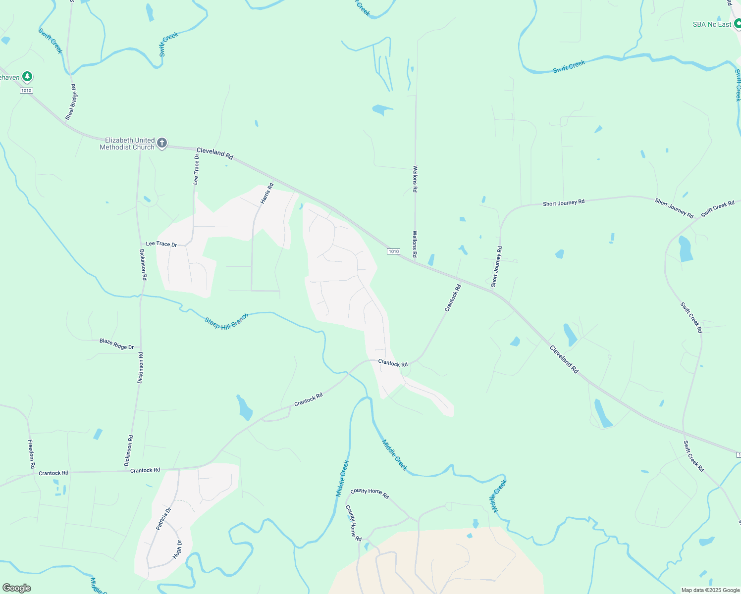 map of restaurants, bars, coffee shops, grocery stores, and more near 318 Brazil Nut Lane in Smithfield