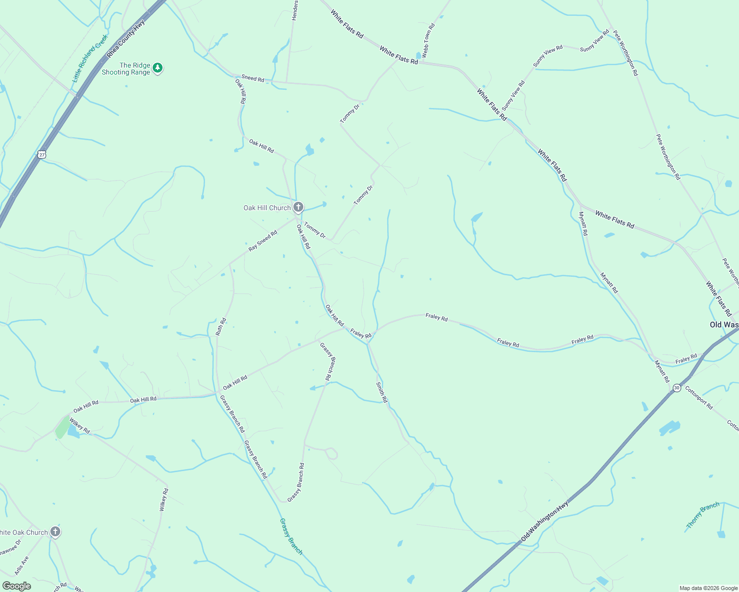 map of restaurants, bars, coffee shops, grocery stores, and more near 276 Oak Hill Estates Road in Dayton