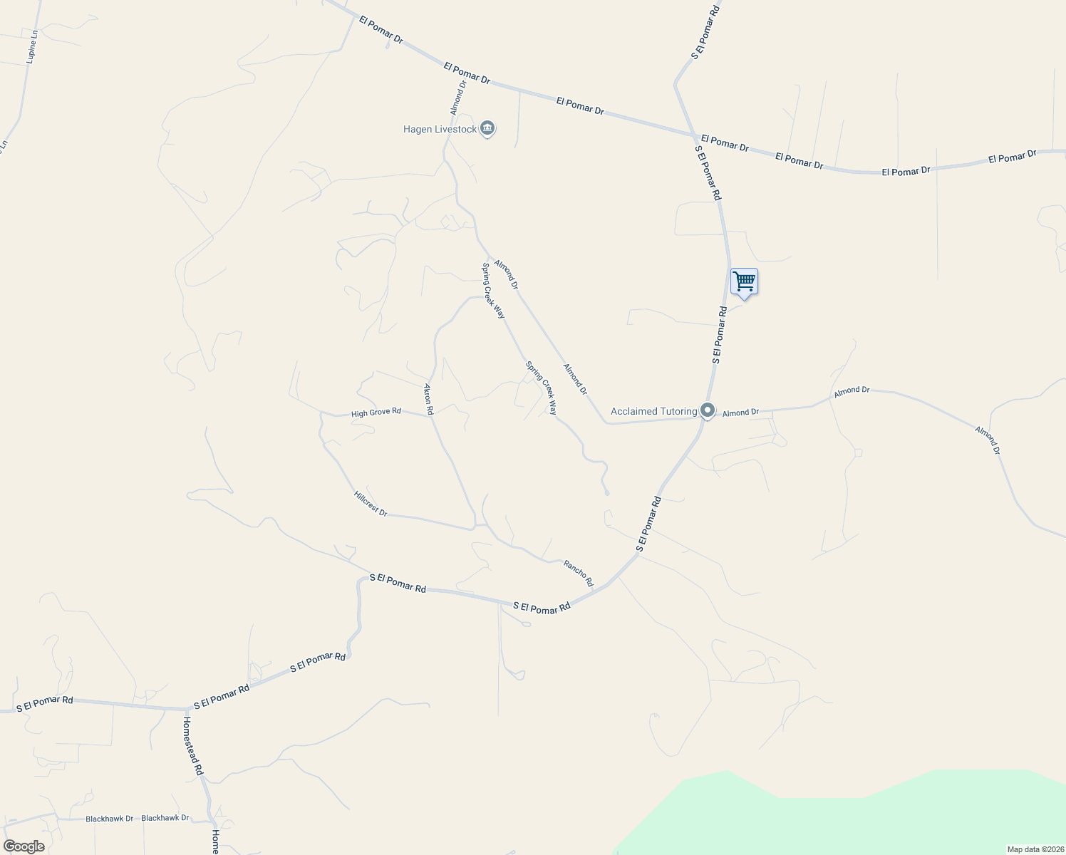 map of restaurants, bars, coffee shops, grocery stores, and more near 825 Spring Creek Way in Templeton