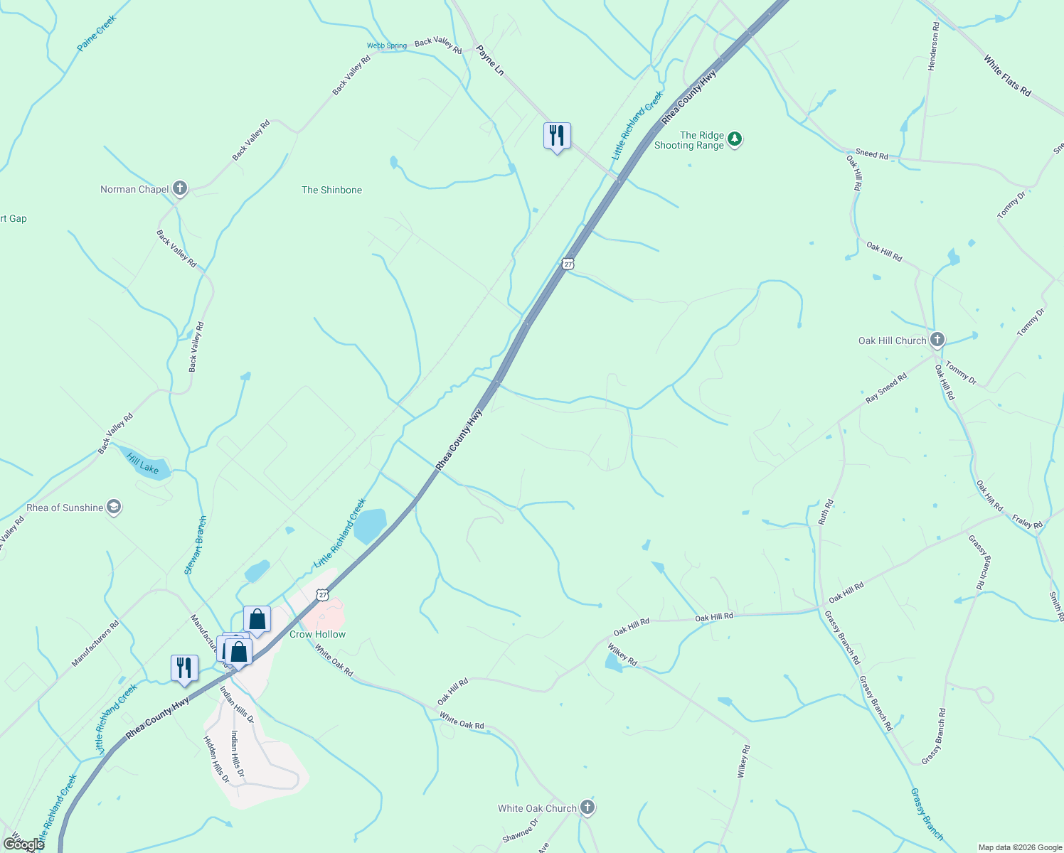 map of restaurants, bars, coffee shops, grocery stores, and more near 1090 Ashley Lane in Dayton